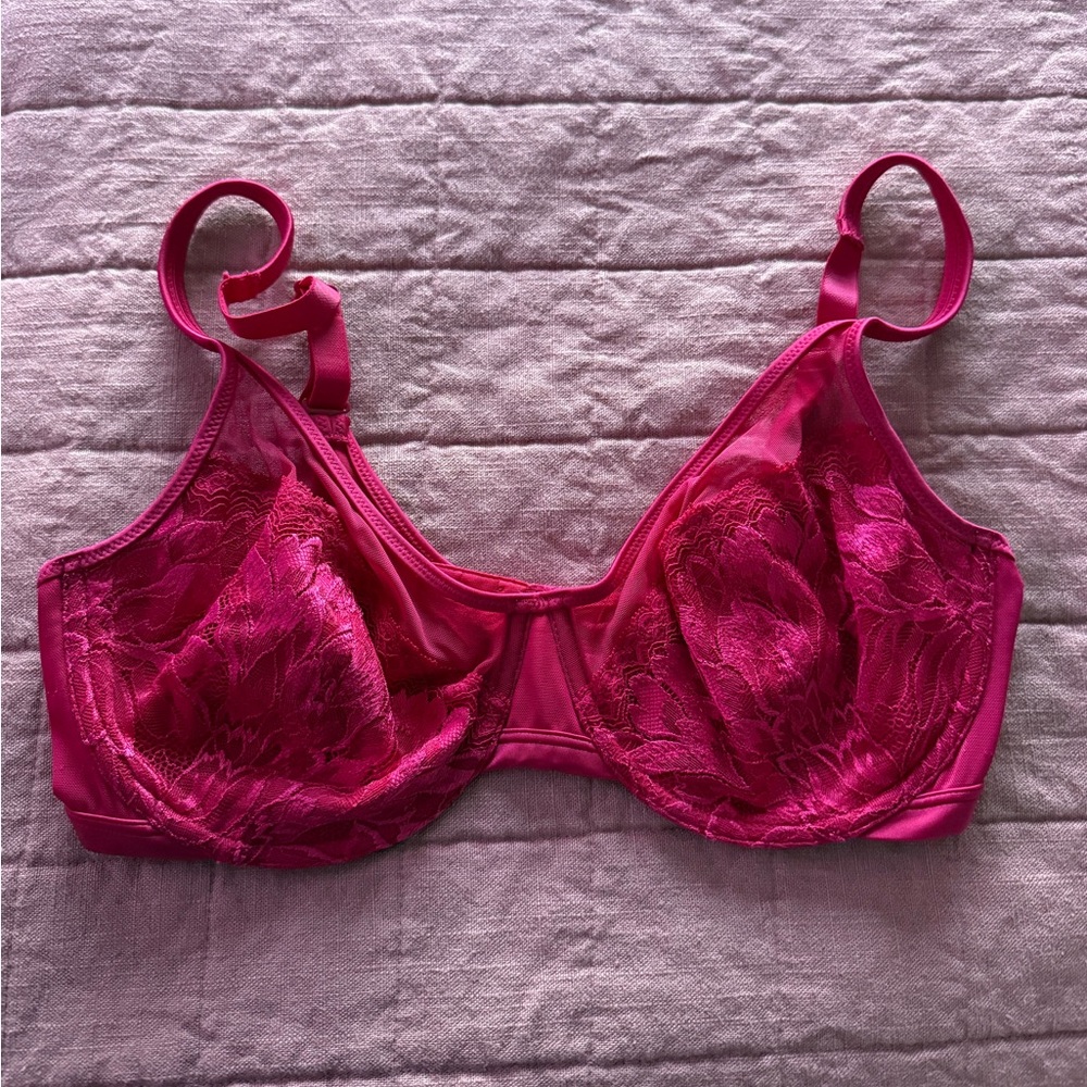 BALI PINK UNLINED BRA